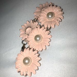 Pink Flower Bracelet